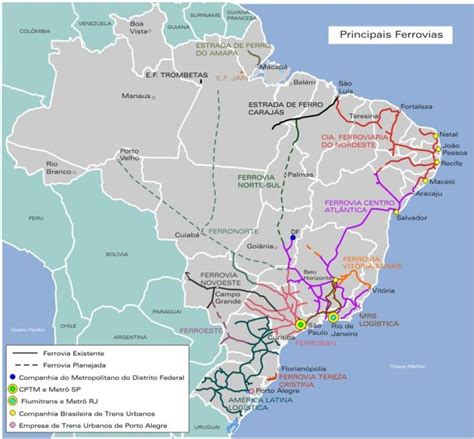 ferrovias no brasil